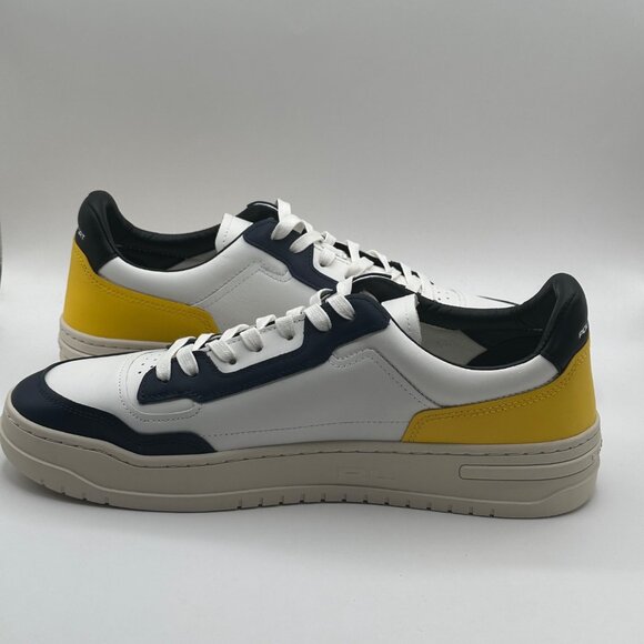 Men's Polo Ralph Lauren PS300  100% Leather Sneaker Size 11.5 - Picture 9 of 11